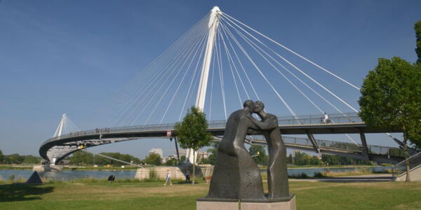 Pont des deux rives, Bild: Jean-Luc Stadler