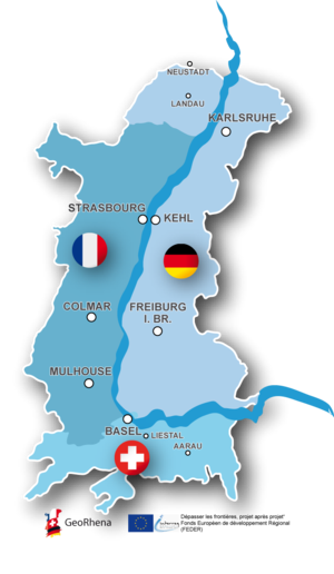 Das Gebiet des Oberrheinrats